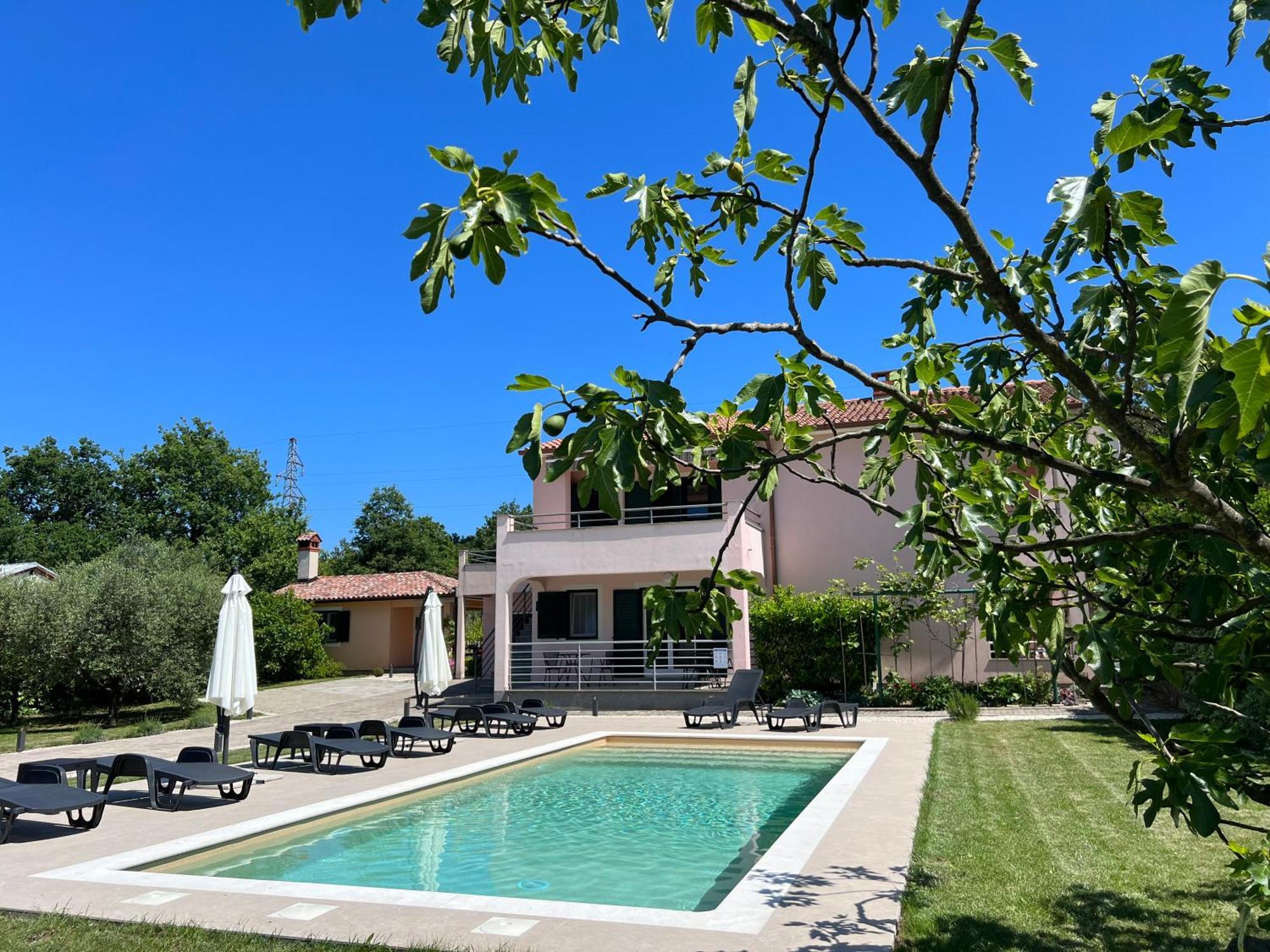 Villa Orka Лабин Экстерьер фото
