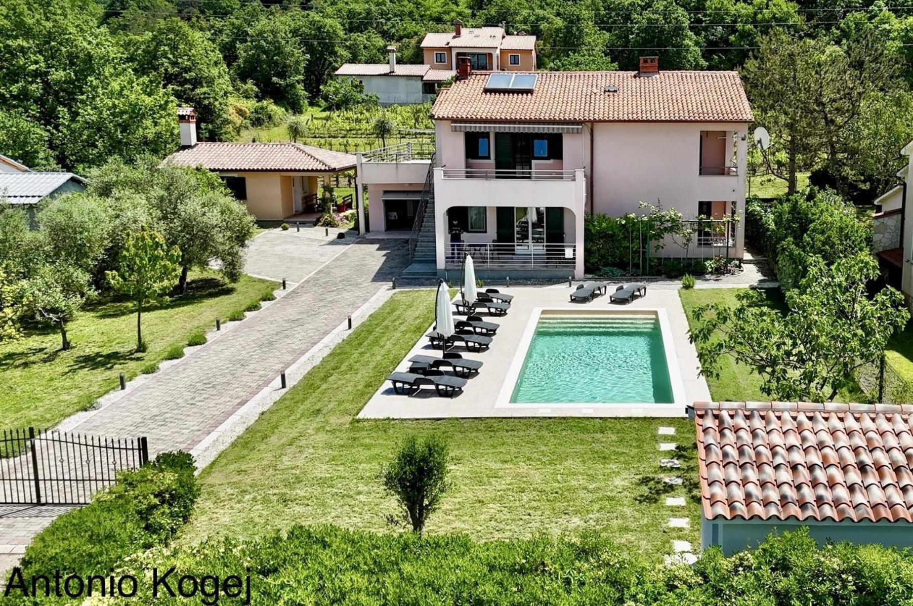 Villa Orka Лабин Экстерьер фото